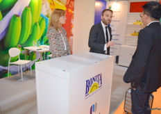 The Bonita banana stand was busy during the show.